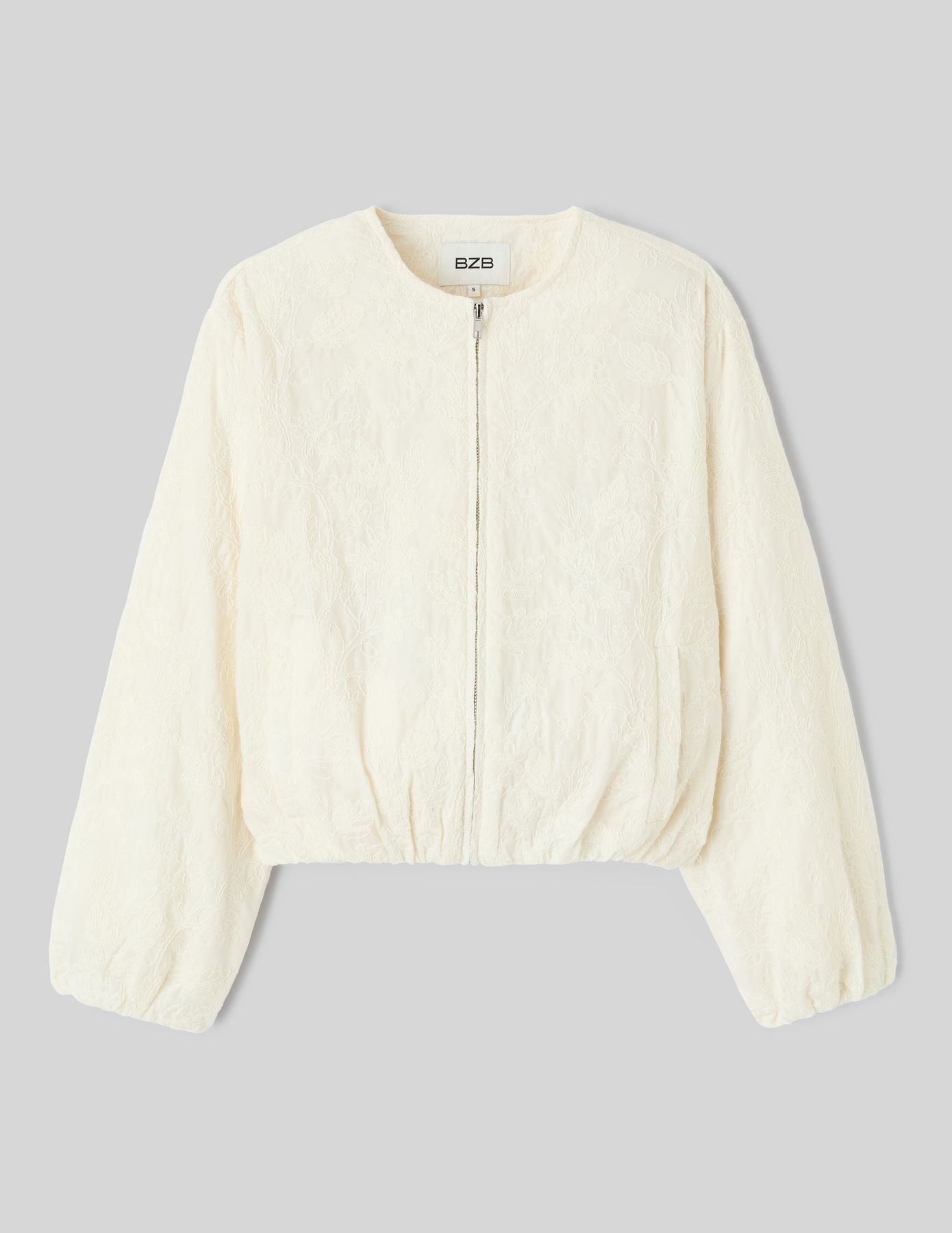 Veste boule l&eacute;g&egrave;re brod&eacute;e