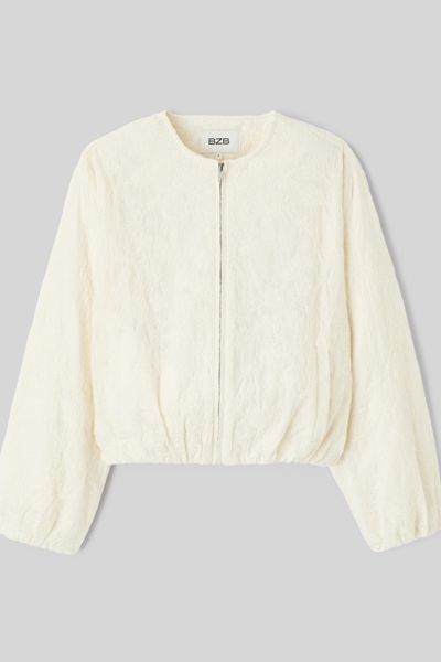 Veste boule l&eacute;g&egrave;re brod&eacute;e