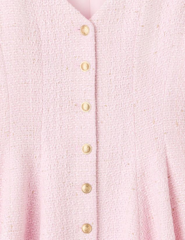 Robe en tweed