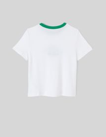 T-shirt bico imprimé