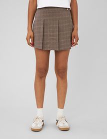 Jupe-short &agrave; carreaux
