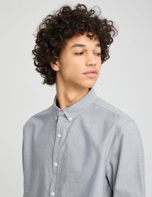 Chemise droite flanelle