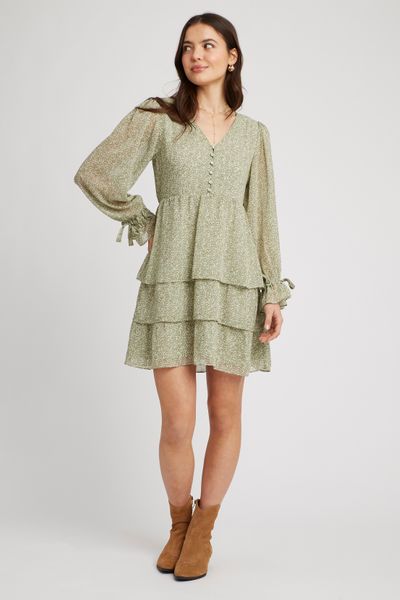 Robe courte imprimée