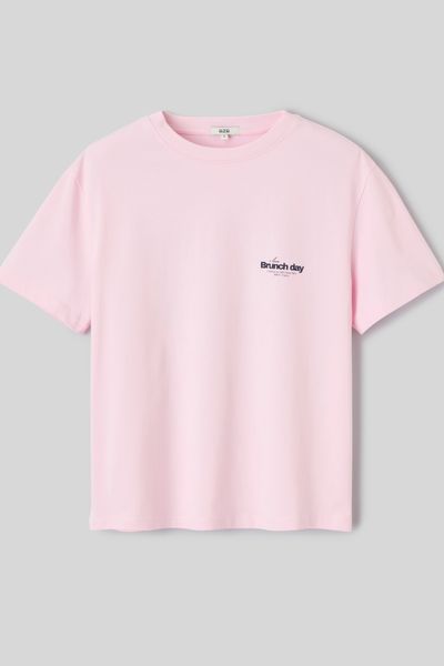 T-shirt imprim&eacute; manches courtes