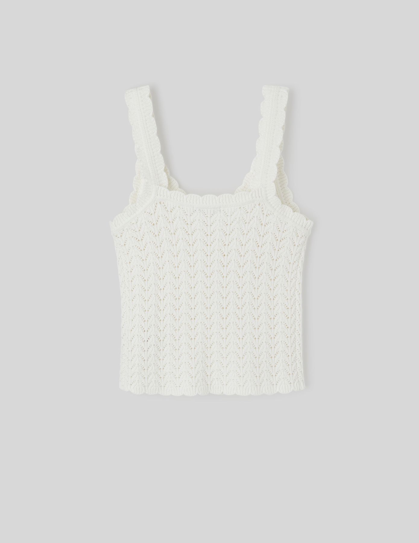 Débardeur ajouré en crochet