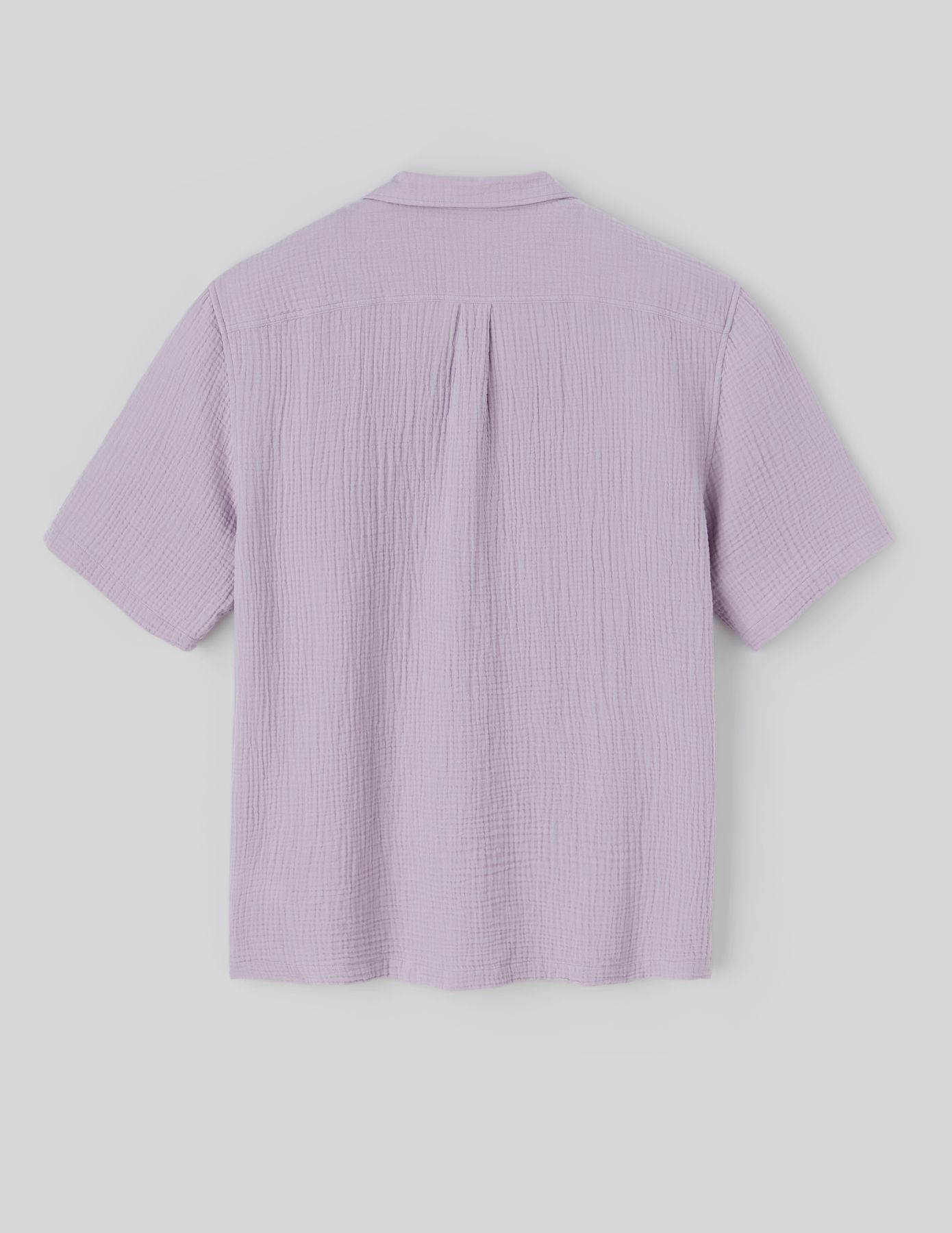 Chemise manches courtes gaze de coton