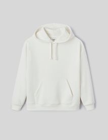 Sweat &agrave; capuche uni