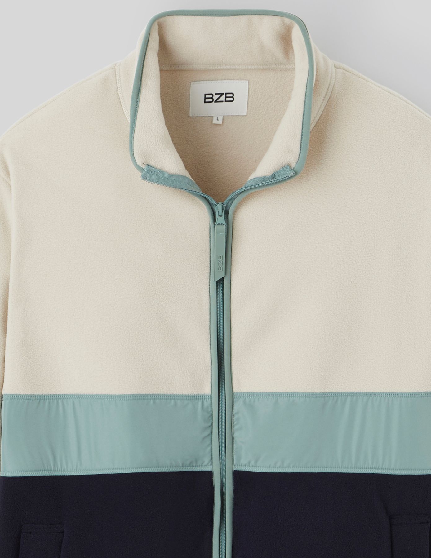 Blouson zippé polaire