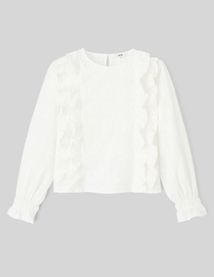 Blouse en broderie anglaise