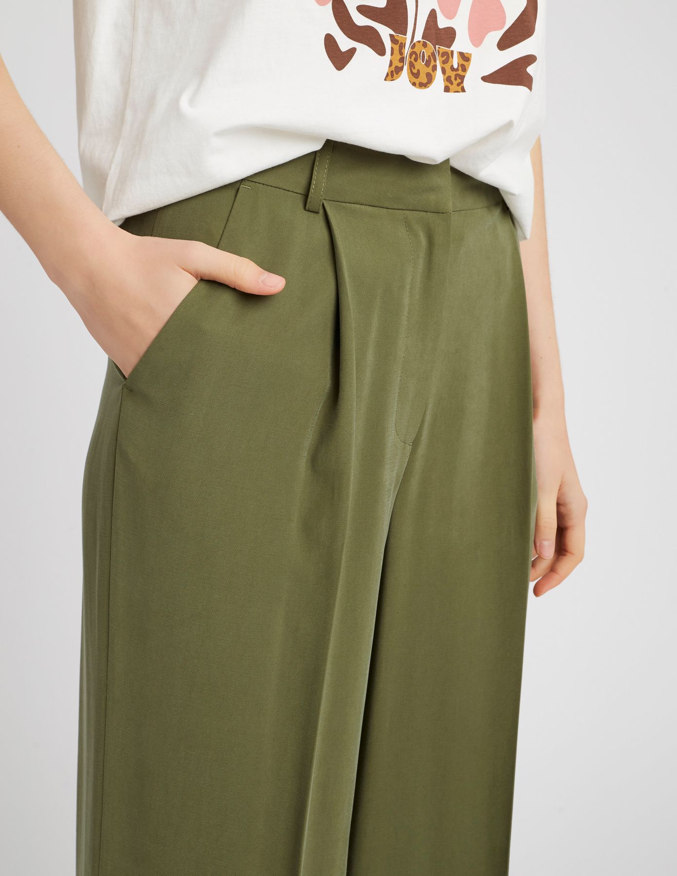 Pantalon à pinces