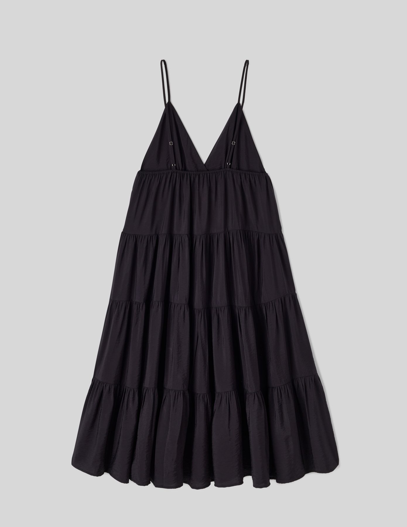 Robe longue fluide à étages