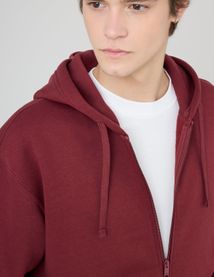 Sweat zippé à capuche