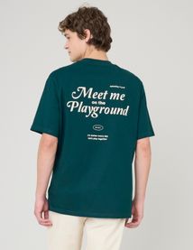 T-shirt imprimé devant/dos