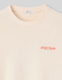 T-shirt imprim&eacute; devant/dos