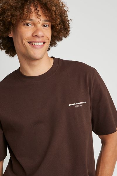 T-shirt gaufré imprimé