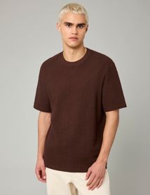 T-shirt matière fantaisie