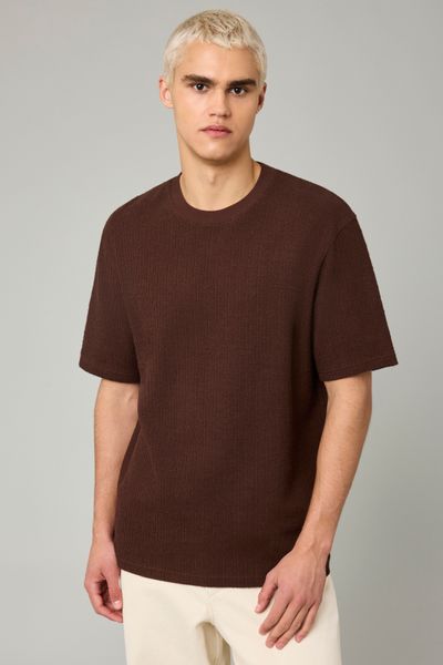 T-shirt matière fantaisie