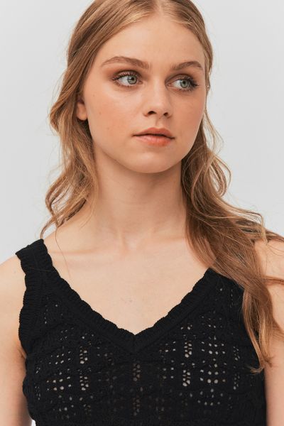 Débardeur en crochet