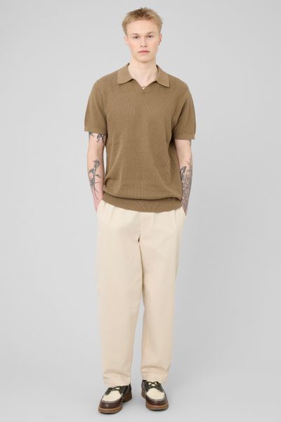 Polo maille ajour&eacute;e