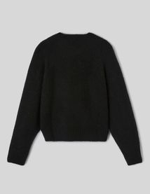 Pull col rond premium