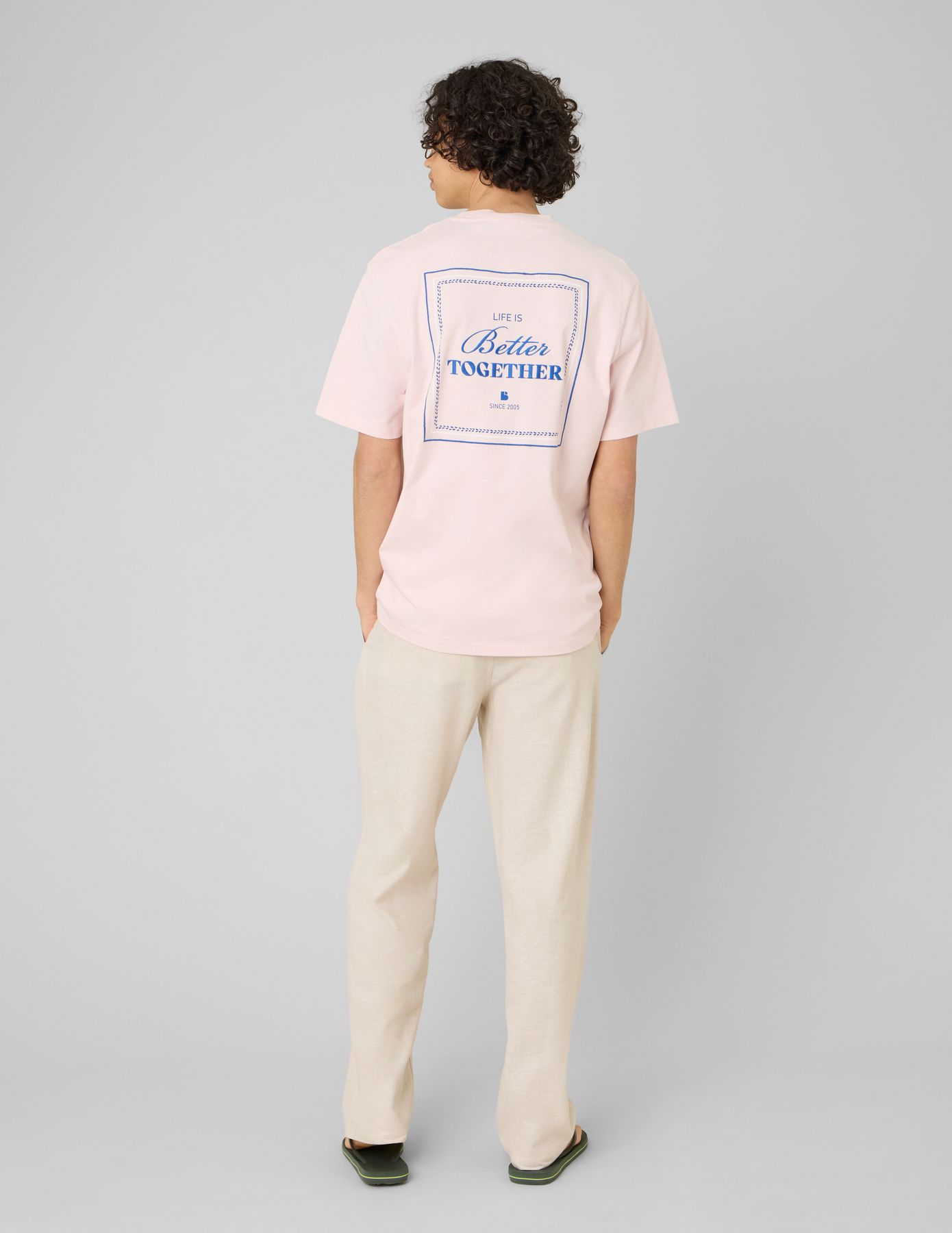 Pantalon de ville fluide viscose lin