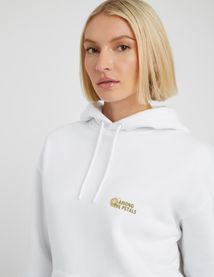 Sweat capuche imprimé dos