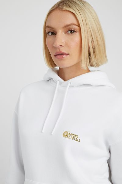 Sweat capuche imprimé dos