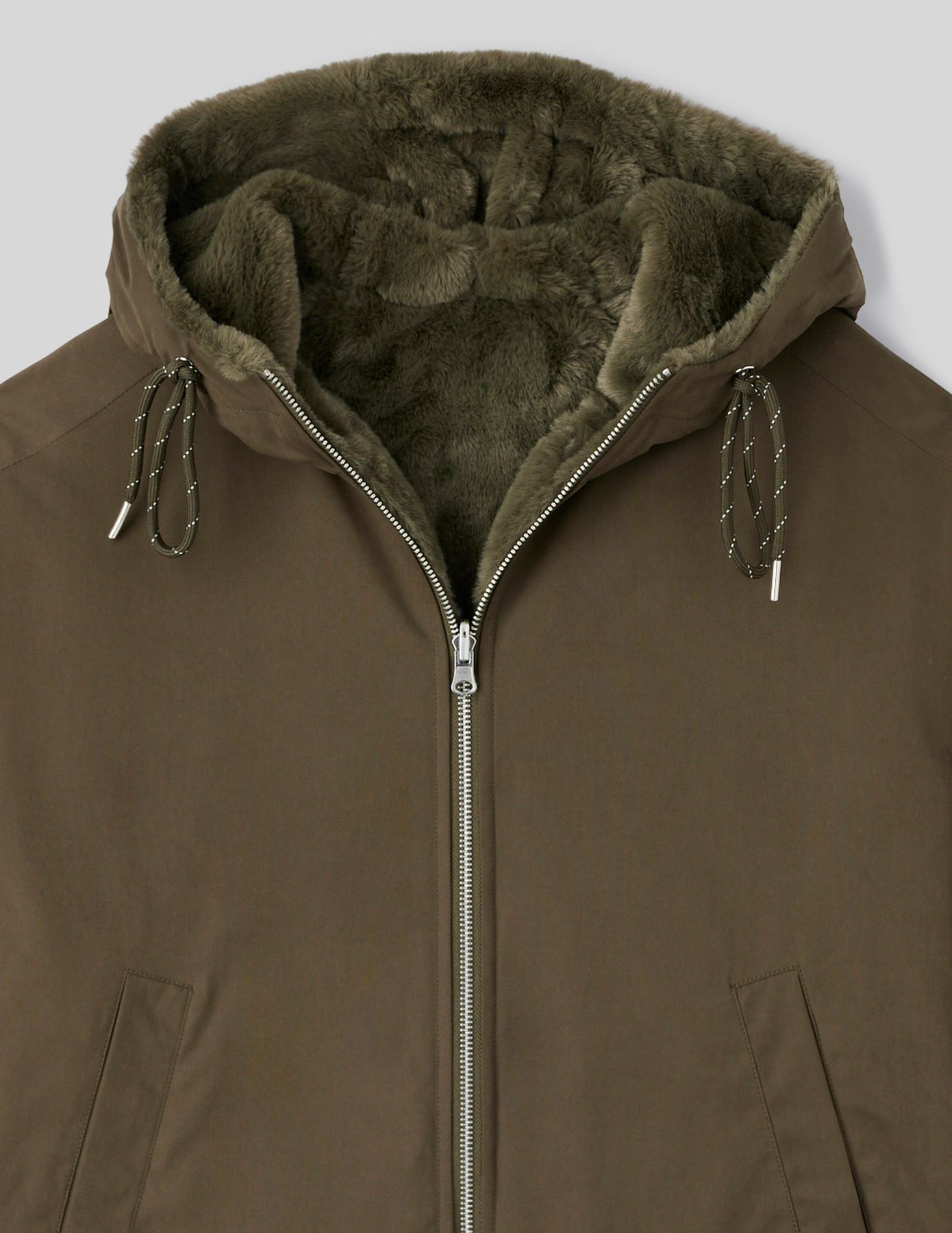 Blouson &agrave; capuche