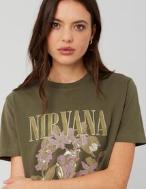 T-shirt collab Nirvana