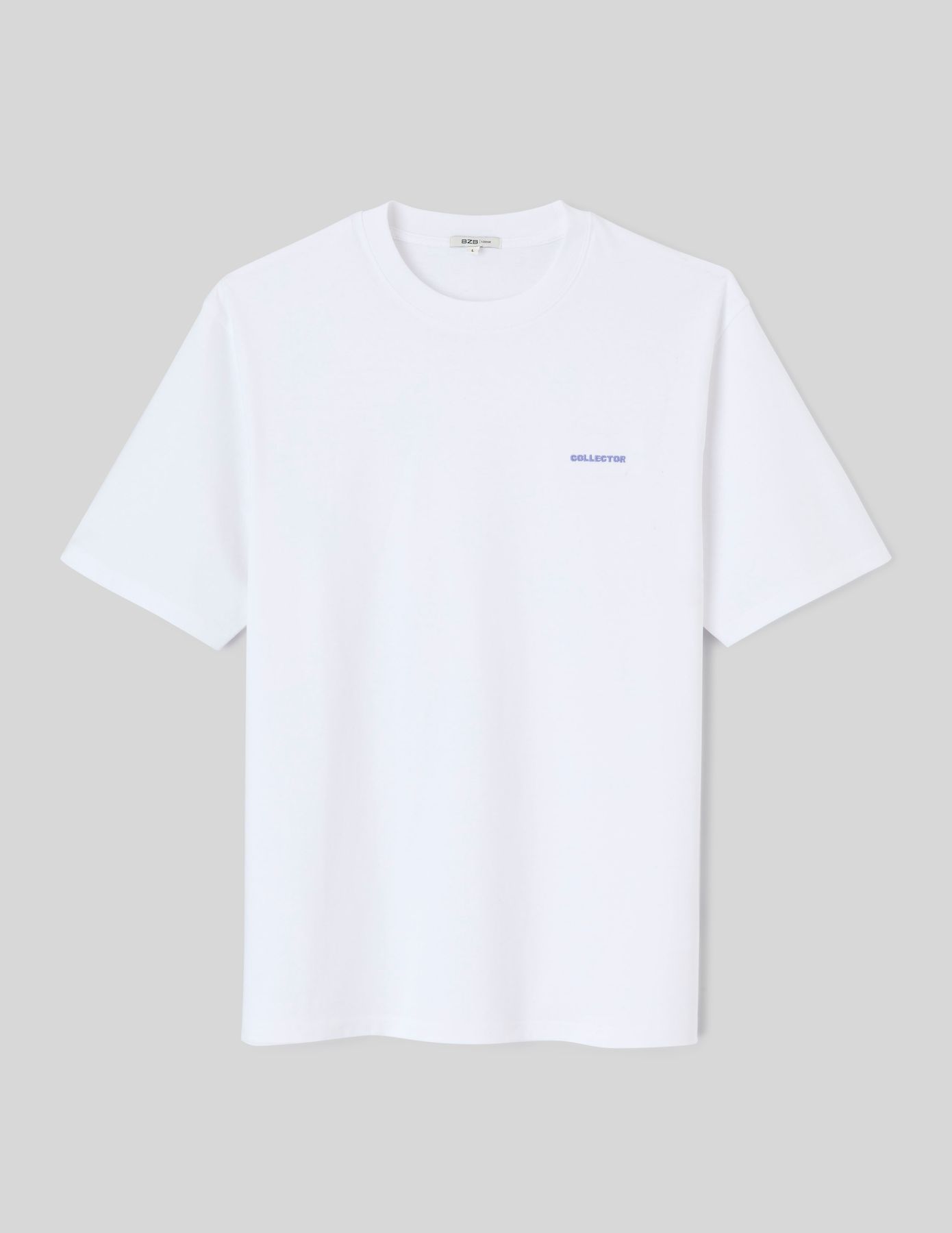 T-shirt broderie poitrine