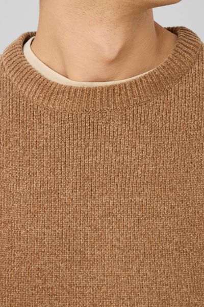 Pull maille chenille
