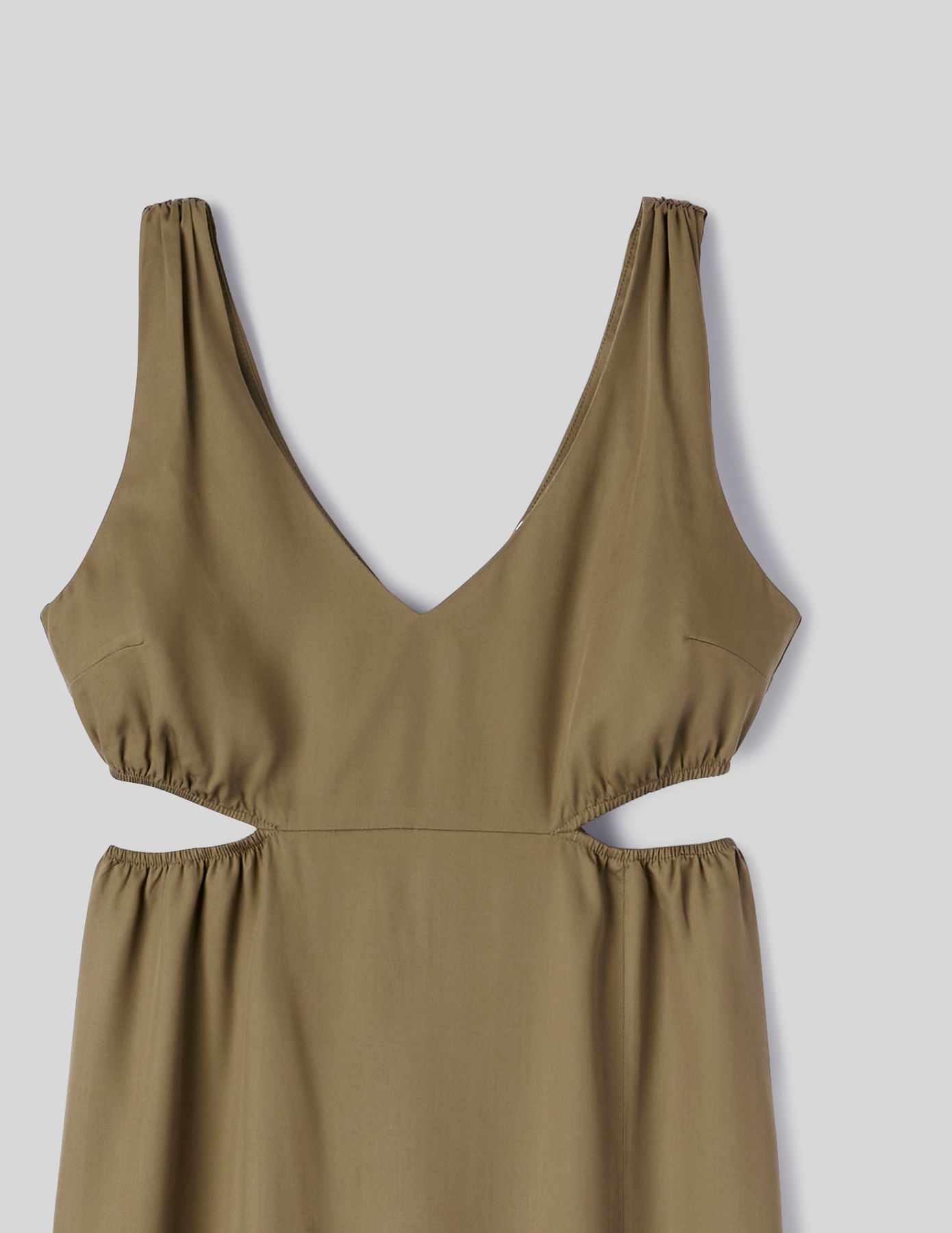 Robe longue en lyocell