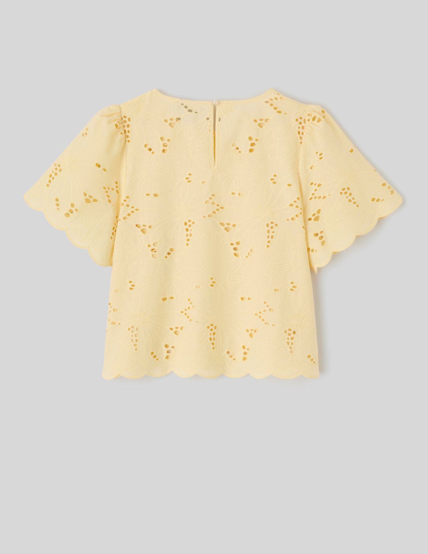 Blouse en broderie anglaise