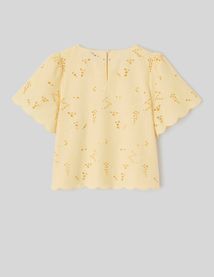 Blouse en broderie anglaise