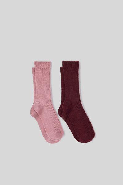 Lot de 2 chaussettes chaudes