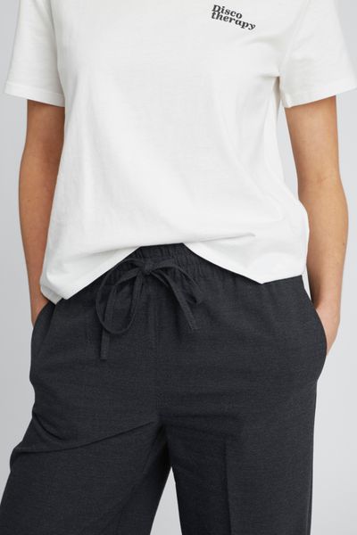 Pantalon taille élastiquée polyester recyclé
