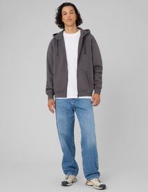 Sweat zipp&eacute; &agrave; capuche