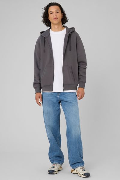 Sweat zipp&eacute; &agrave; capuche