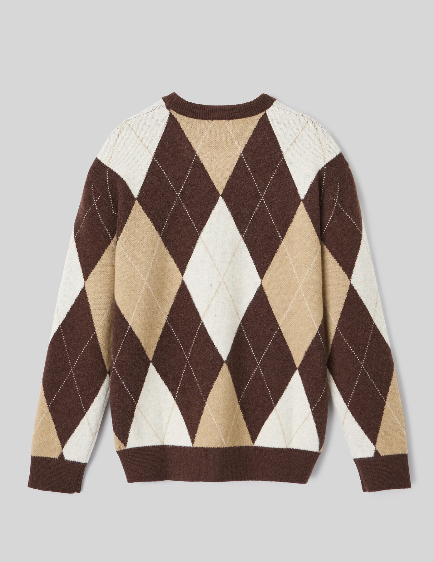 Pull à motif losange