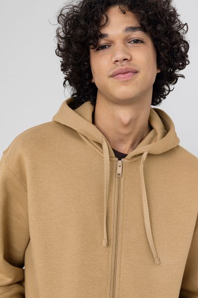 Sweat zippé à capuche