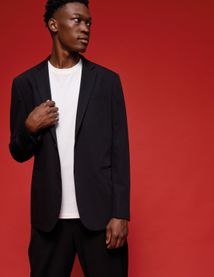 Veste de costume coupe droite