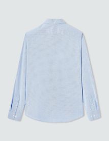 Chemise unie ajustée