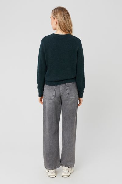 Pull col rond premium