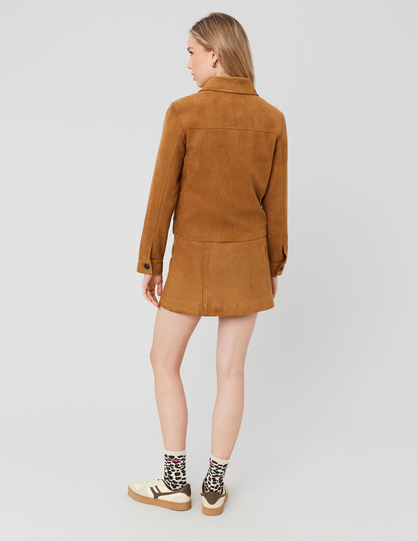 Veste en suédine