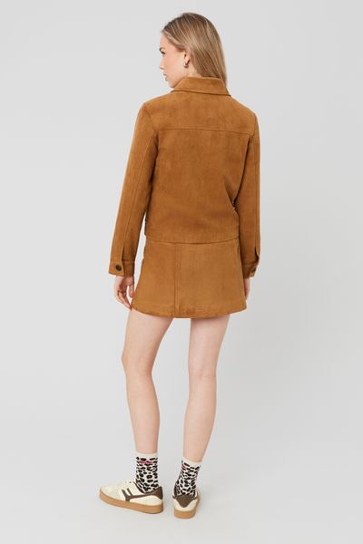 Veste en suédine