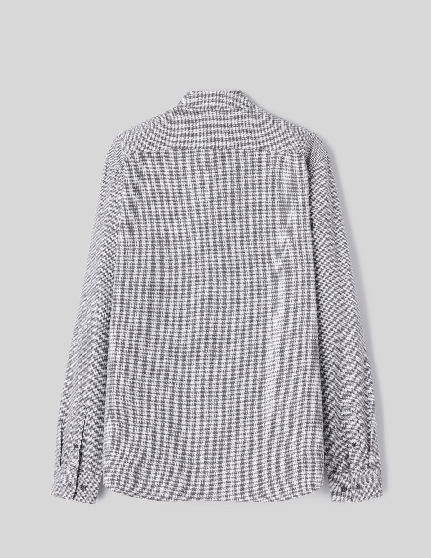 Chemise droite à carreaux
