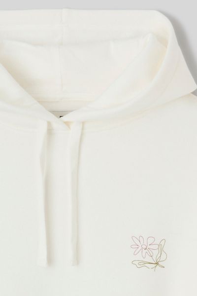 Sweat &agrave; capuche imprim&eacute; devant / dos