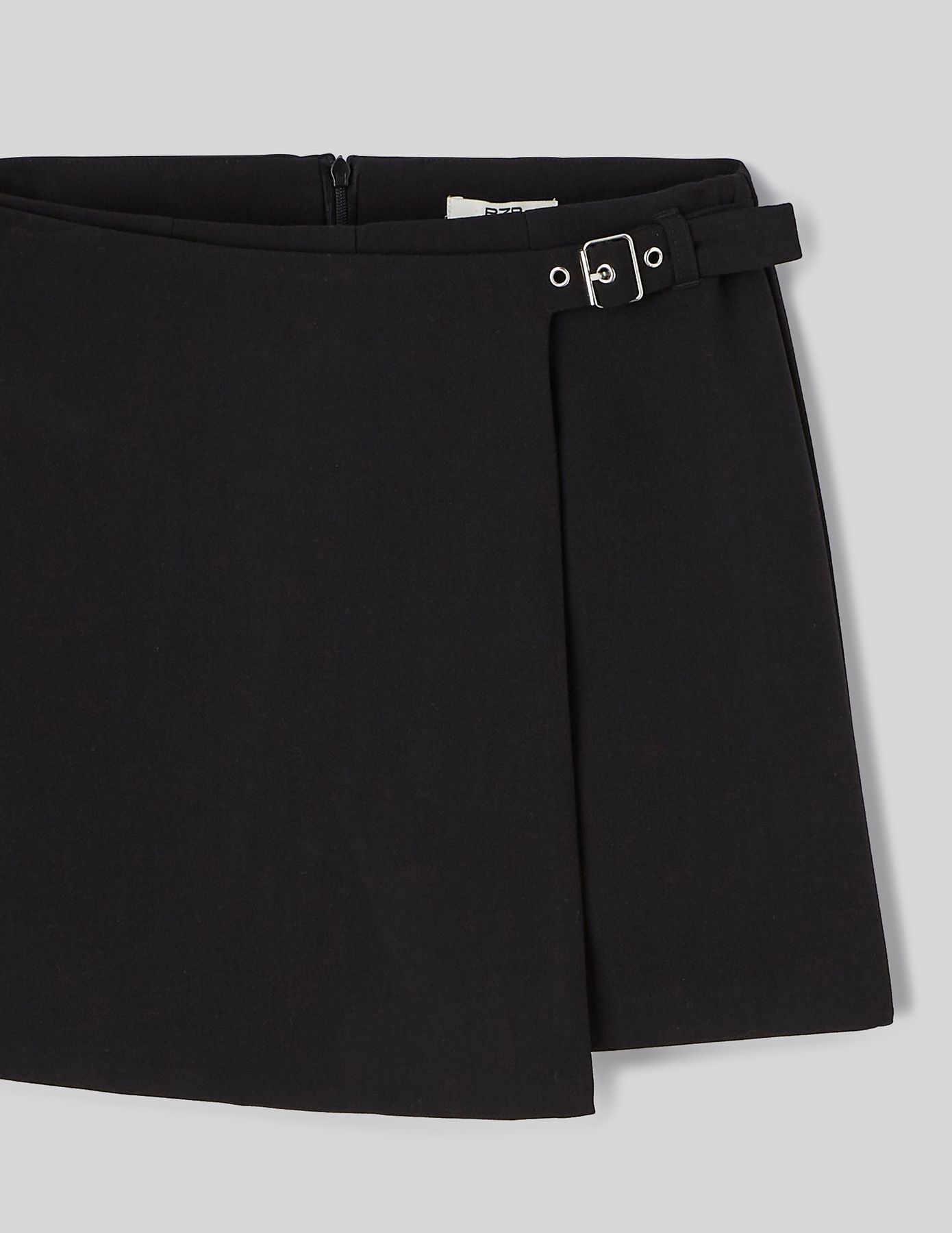 Jupe short portefeuille en polyester recyclé