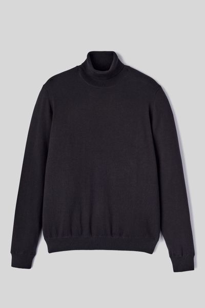 Pull col roulé