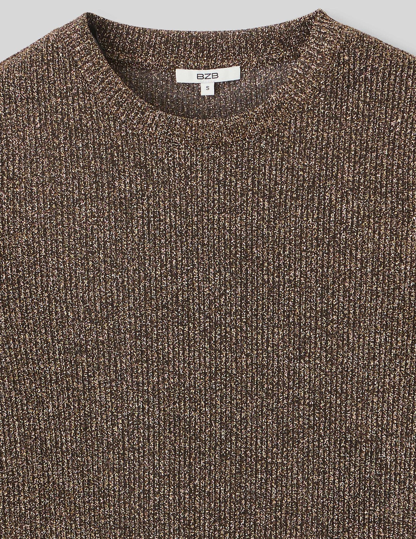 T-shirt résille pailleté